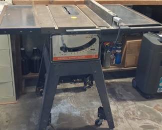 Vintage Sears Craftsman 10-Inch Direct Drive Table Saw