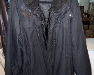 Men's Black 3-in-1 Parka