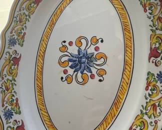 Sur La Table Raffaellesco Melamine Oval Platter