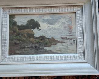 Aladár Edvi Illés (1870–1958) Landscape Oil Painting