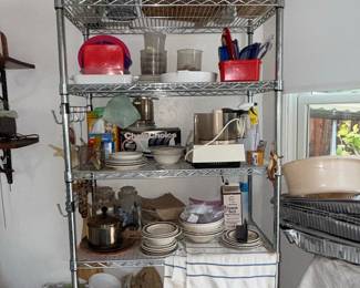 Seville Classics 5-Tier NSF Certified Steel Wire Shelving Unit with Wheels