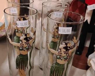 hawaiian theme tumblers