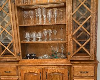 Mikasa Glassware, Beautiful hutch
