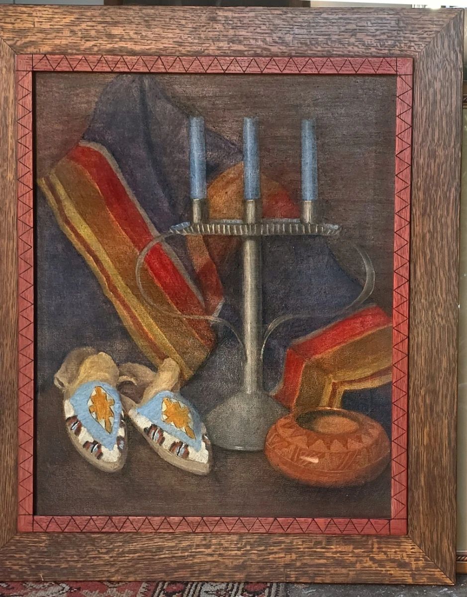 1936 Native American Design still Life