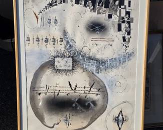 Modernist drawing. Very large.