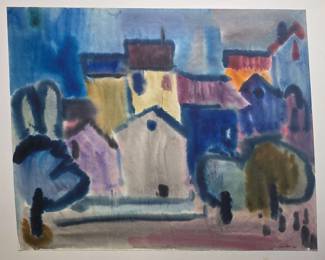 Eduard Wurster watercolor.