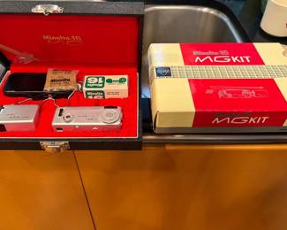 1960s Minolta-16 MG "Spy" Camera Kit