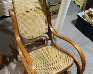 Vintage Bentwood rocking chair