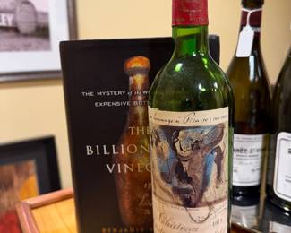 1973 Chateau Mouton Rothschild bottle with Picasso label