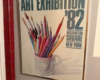 Framed Art Exhibition poster