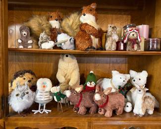 Forest & Woodland bristle & sisal animals