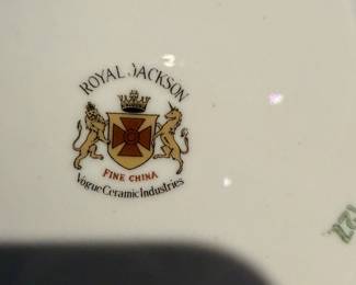 Vintage 1950s Royal Jackson china
