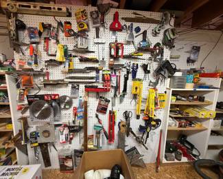 wall of tools!