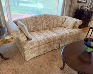 floral sofa