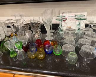 misc. bar glasses