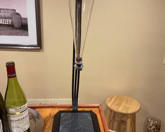 Coopers Hawk Grapevine wine decanter/dispenser