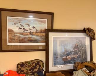 Signed & Numbered Ducks Unlimited prints 