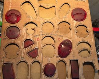 Vintage 1930s/40s K-D Triflex Glass Lens Store Display