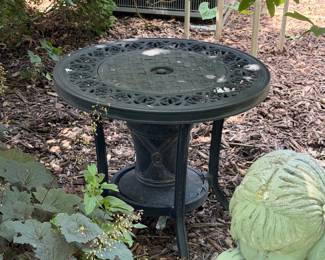 fireplace table
