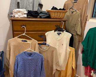 Ralph Lauren Polo sweaters, vests