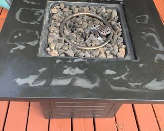 fireplace table