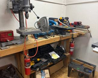 Authentic Vintage Delta Homecraft 11" benchtop drill press