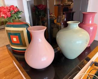 Large vases 