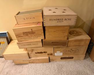 Premium wine crates