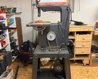 Vintage Sears Craftsman tilting 12" band saw & table