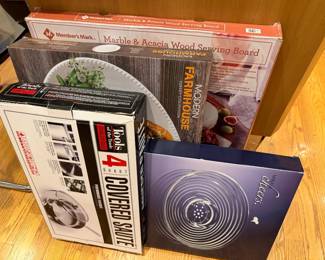 New in Box kitchenware