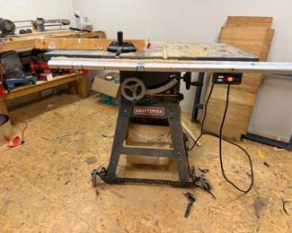 Craftsman 10" table saw