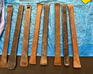 Model A flat-profile tire irons (tire spoons)