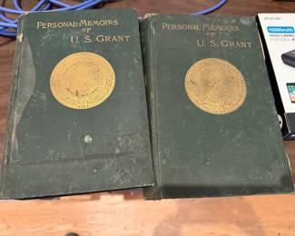 1885/1886 First Edition Personal Memoirs of U.S. Grant (vol l & ll)