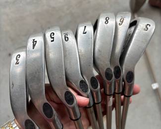 Callaway X-14 Steelhead GEMS irons 8 pc irons