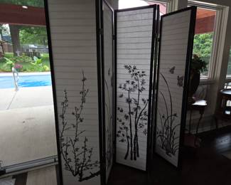 Room dividing screen
