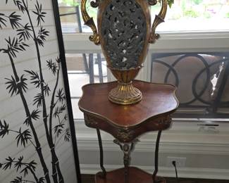 2 tier side table