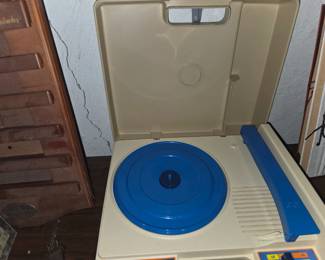 Vintage Fisher Price 1978 Record Player