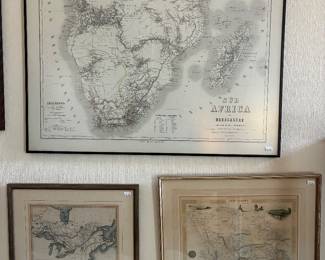 Framed Maps 