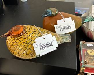 Oiva Toikka & IITTACA Glass Bird (1), Oiva Toikka & IITTACA Glass Bird (2)