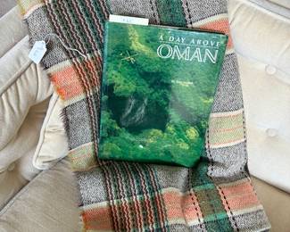 A Day Above Oman Book, Throw Blankets 