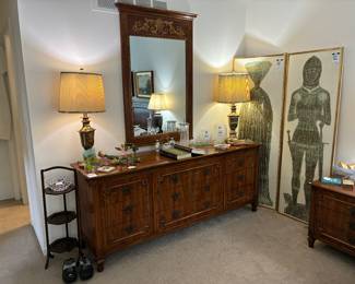John Widdicomb Dresser & Mirror