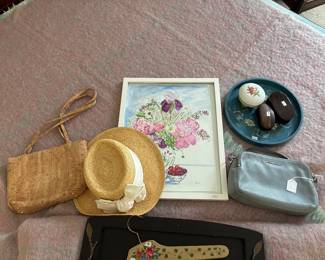 Women's Hats, Purses, Wall Art