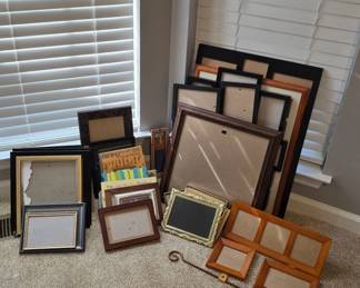 Picture Frames in Various Finishes