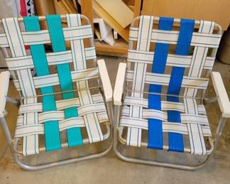 Sunbeam Aluminum Folding Lawn Chairs