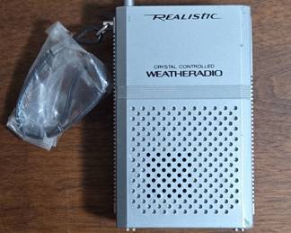 Realistic Crystal Controlled Weatheradio