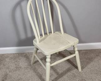 Antique Wooden Children's Chair