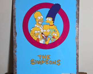 Arcade1Up Metal Simpsons Sign