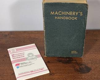 Machinery's Handbook Ninth Edition and Complement