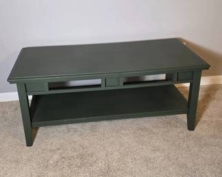 Painted Wooden Coffee Table