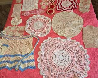 Handmade Crochet Linens and Accessories